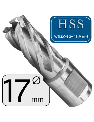 FI 17 x 30 mm Frez Trepanacyjny HSS