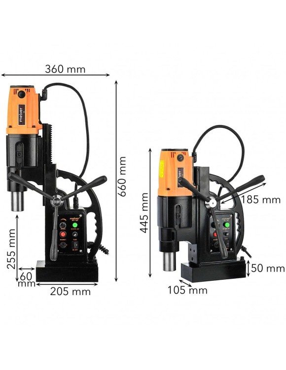 Wiertarka Magnetyczna MV - 38T Zestaw 1