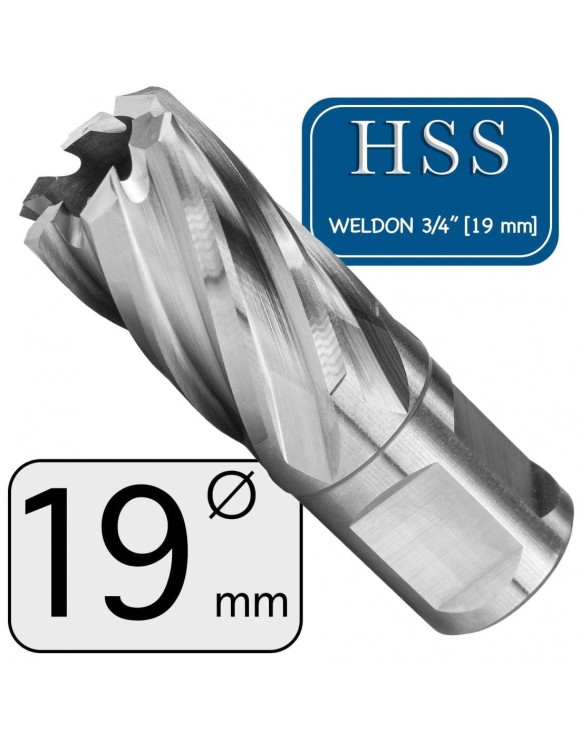 FI 19 x 30 mm Frez Trepanacyjny HSS