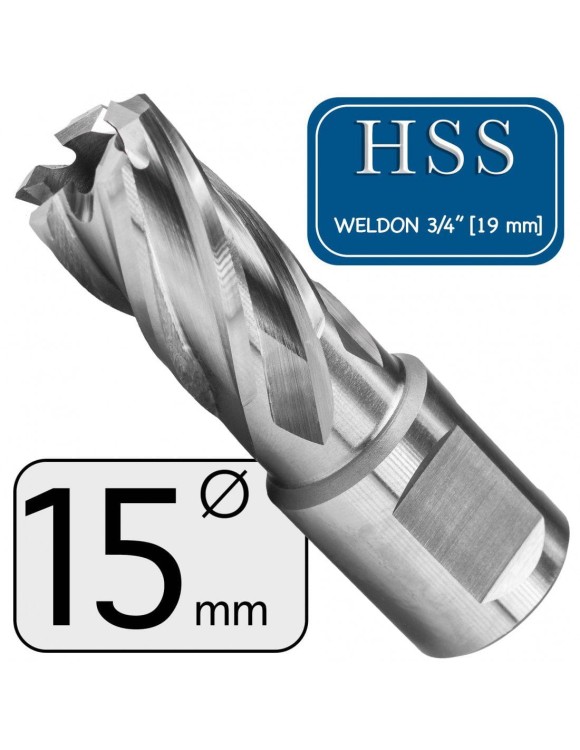 FI 15 x 30 mm Frez Trepanacyjny HSS