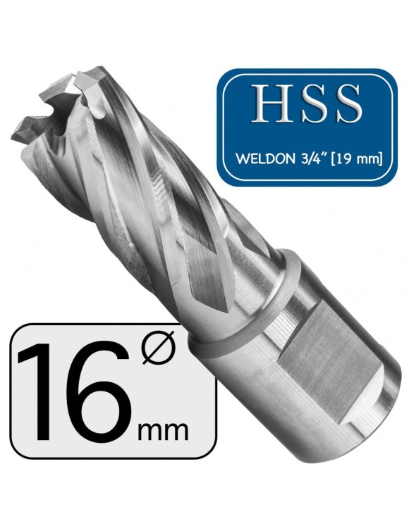 FI 16 x 30 mm Frez Trepanacyjny HSS