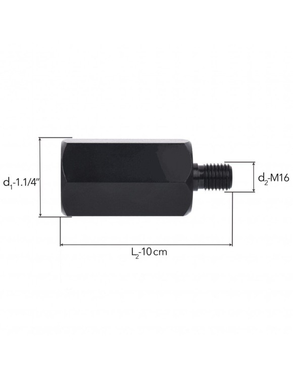 Adapter / Przejściówka 1.1/4" mufa na M16 czop