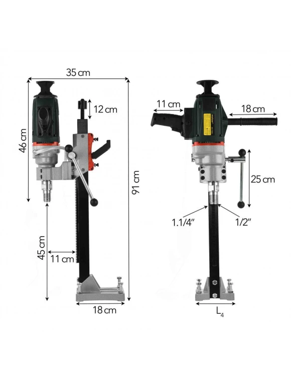 Wiertnica do betonu MV-180C