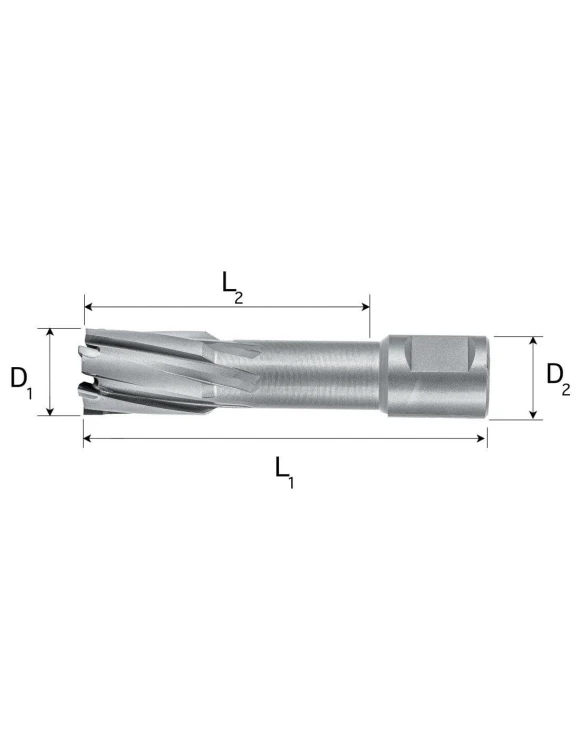 FI 17 x 55 mm Frez Trepanacyjny TCT