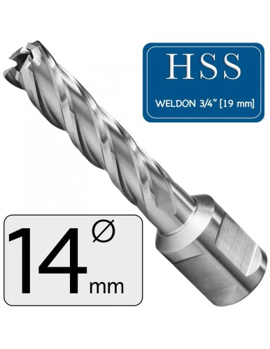 FI 14 x 55 mm Frez Trepanacyjny HSS