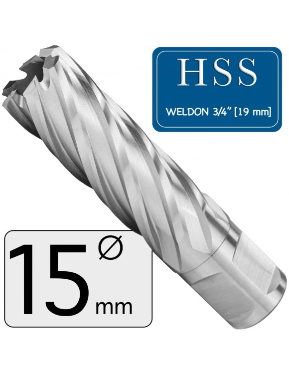 FI 15 x 55 mm Frez Trepanacyjny HSS