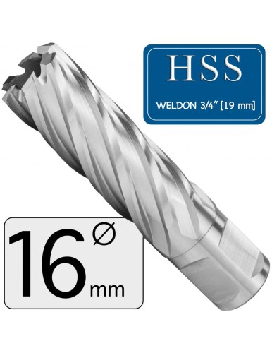 FI 16 x 55 mm Frez Trepanacyjny HSS