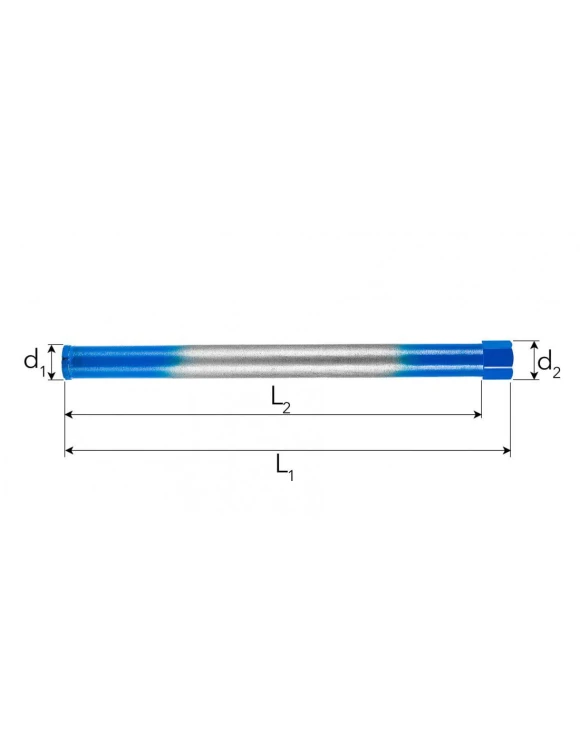 Fi 12 x 450 mm Wiertło Diamentowe 1.1/4"