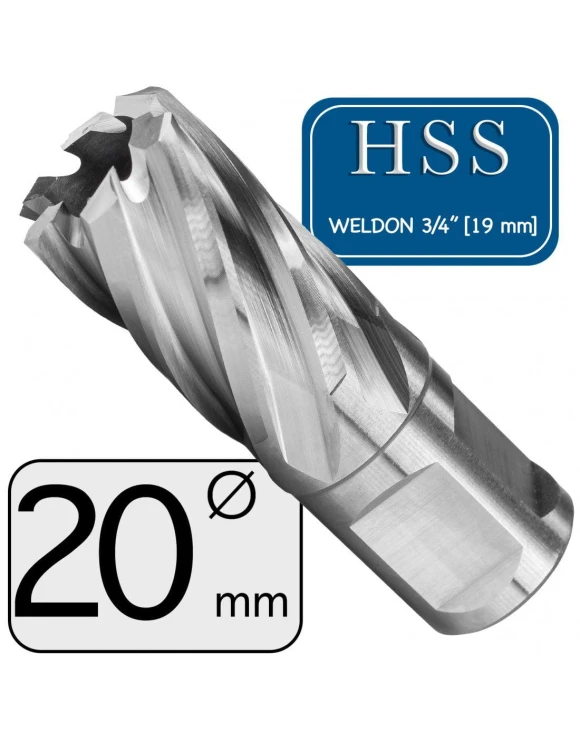 FI 20 x 30 mm Frez Trepanacyjny HSS