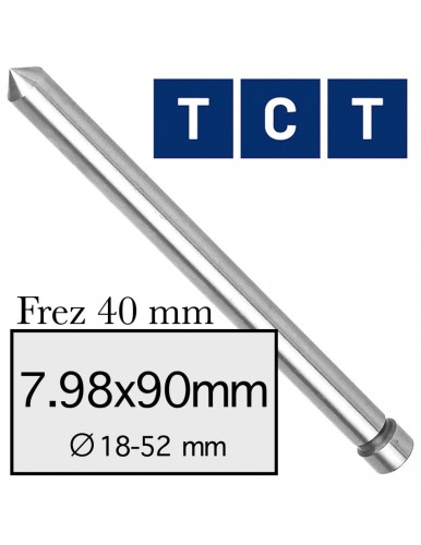 7,98x90mm Pilot do wiertła trepanacyjnego TCT [40mm]