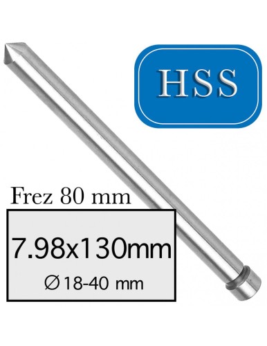 7,98x130mm Pilot do wiertła trepanacyjnego HSS [80mm]